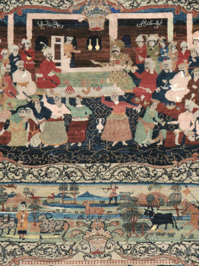 kirman Rug - # 103430