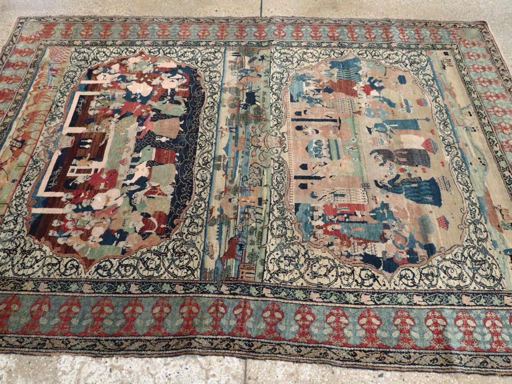 kirman Rug - # 103430