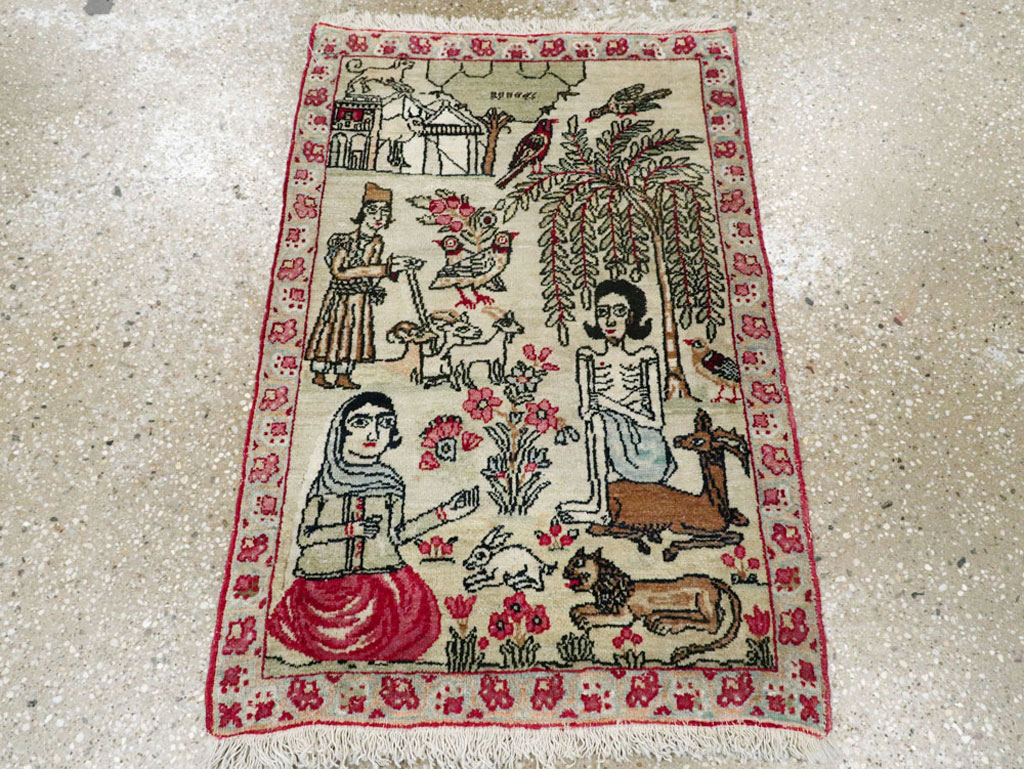 kirman Rug - # 103438
