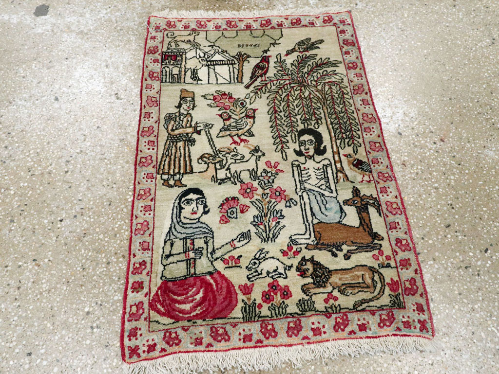 kirman Rug - # 103438