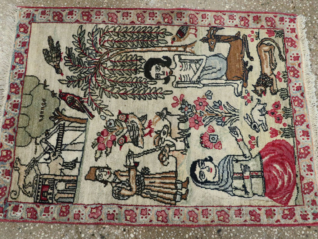 kirman Rug - # 103439