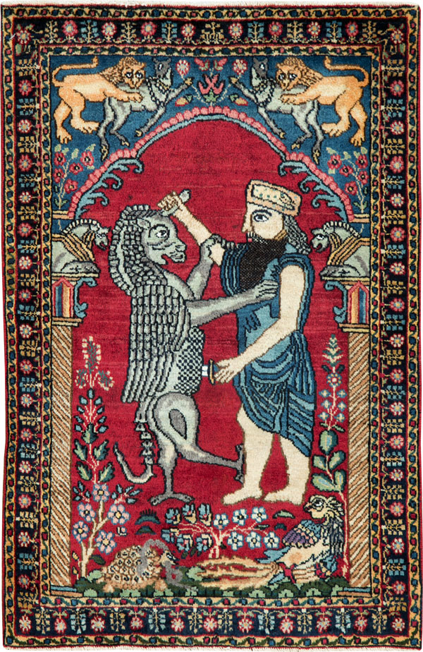 kirman Rug - # 104116