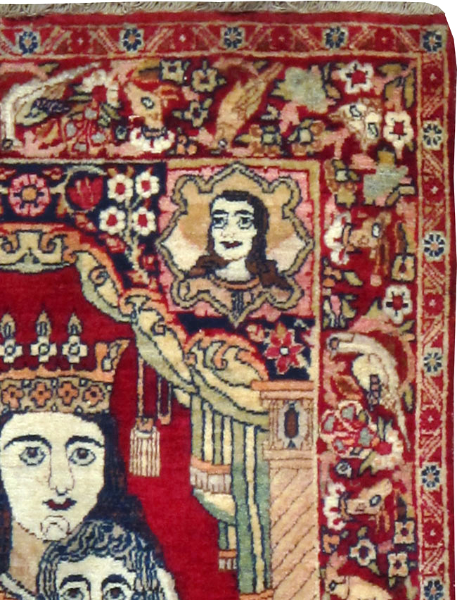 kirman Rug - # 104317