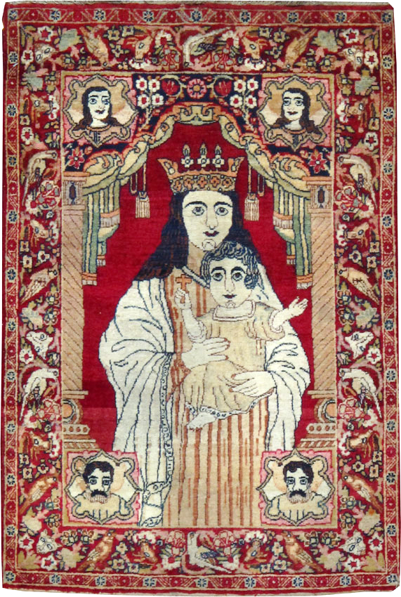kirman Rug - # 104317