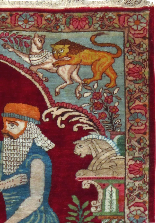 kirman Rug - # 104325