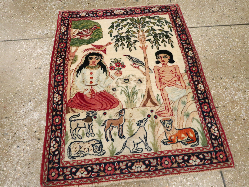 kirman Rug - # 104806