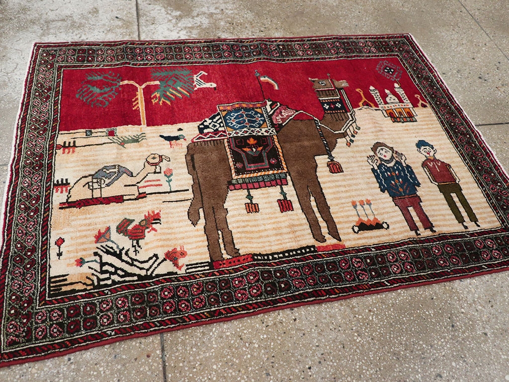 meshed Rug - # 108649