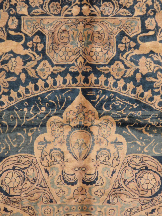 Vintage kashan Carpet - # 41612