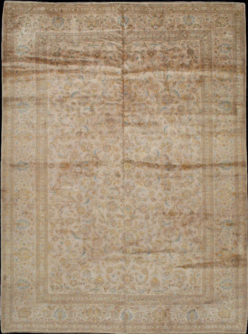 Vintage kashan Carpet - # 41636