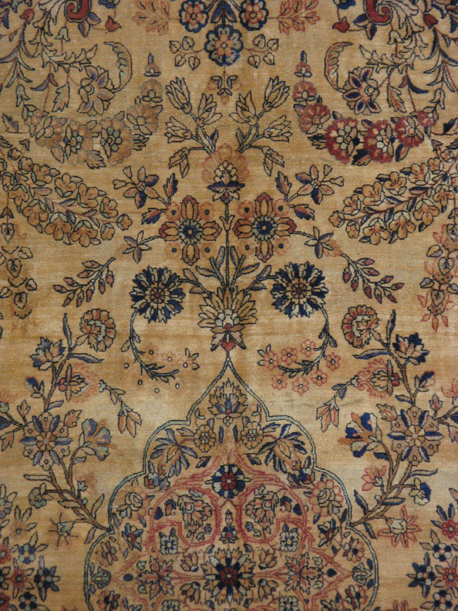 Antique kirman Carpet - # 41974