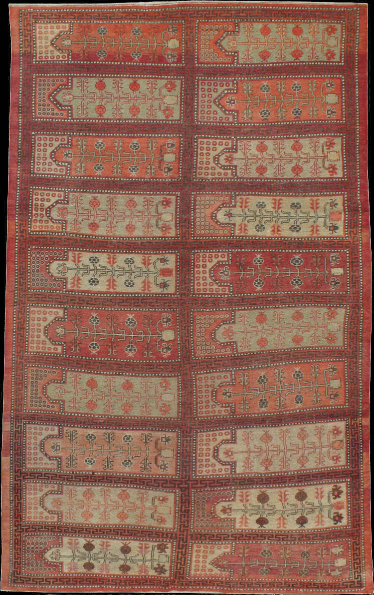 Antique khotan Carpet - # 41393