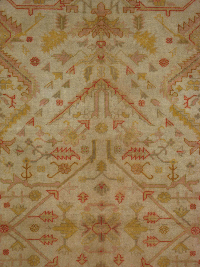 Antique oushak Carpet - # 41804