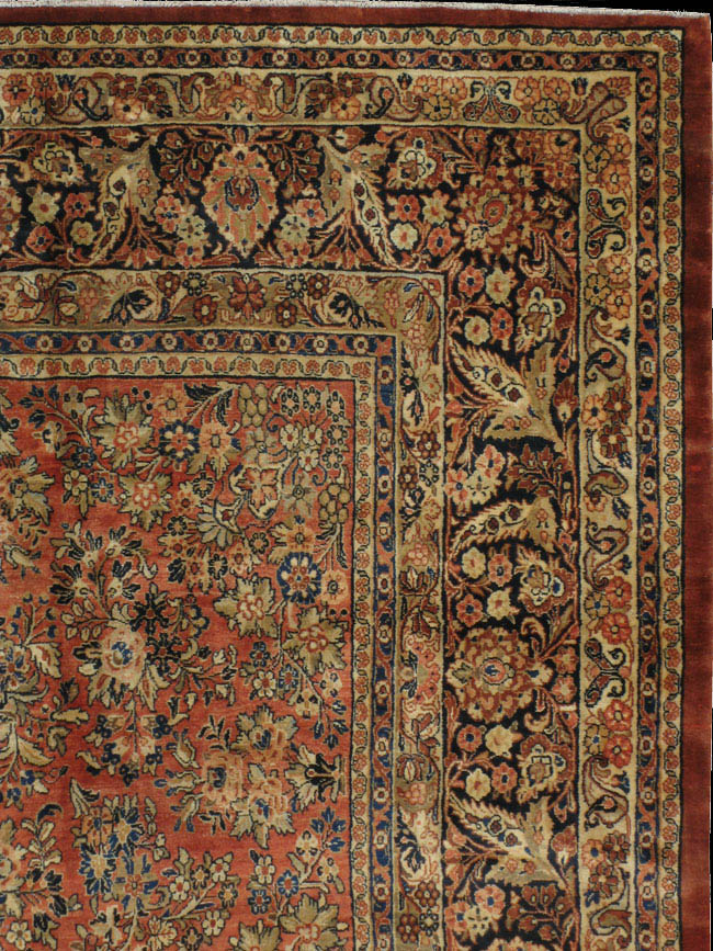 Vintage sarouk Carpet - # 42059