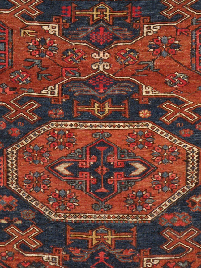 Antique soumac Carpet - # 41746
