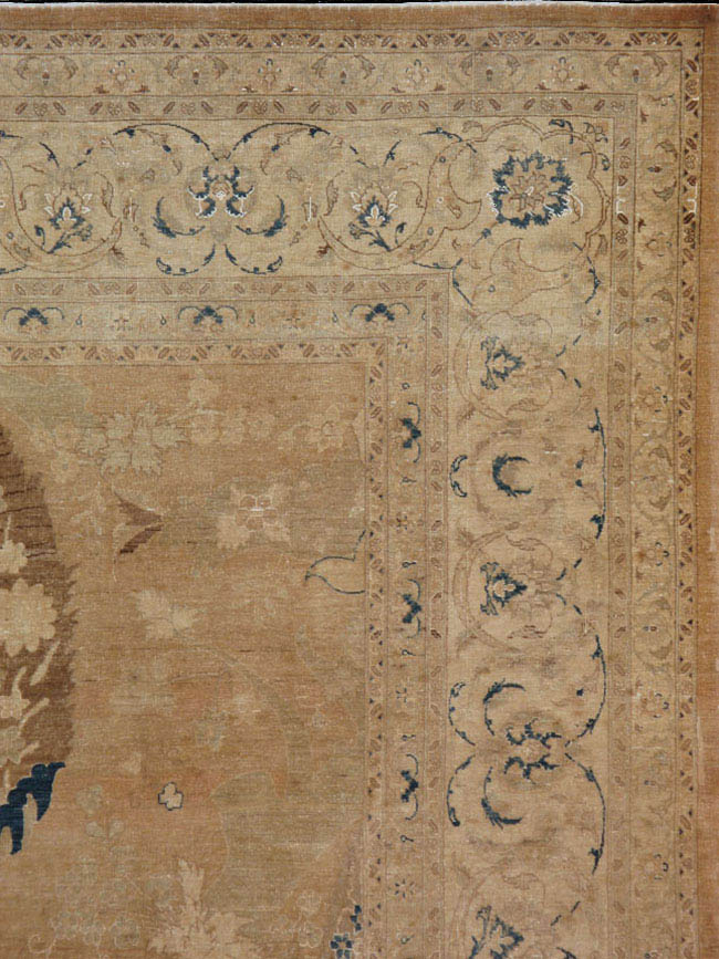 Vintage tabriz Carpet - # 40643