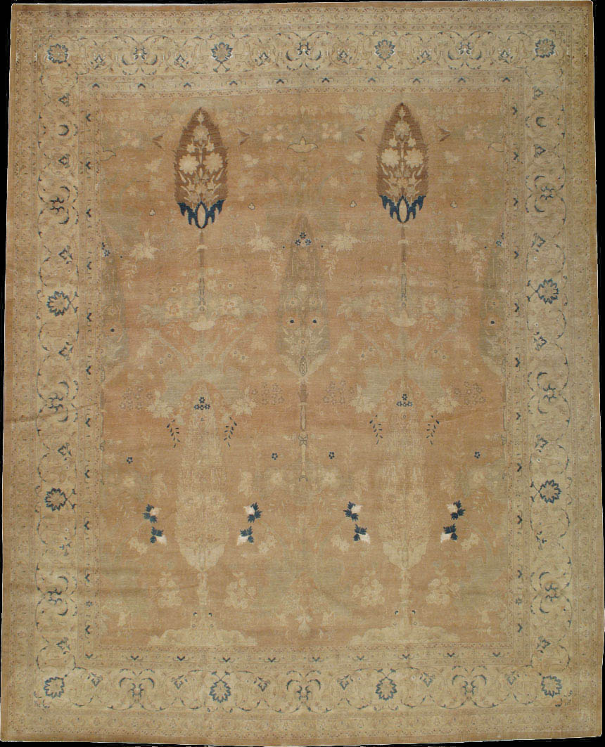 Vintage tabriz Carpet - # 40643