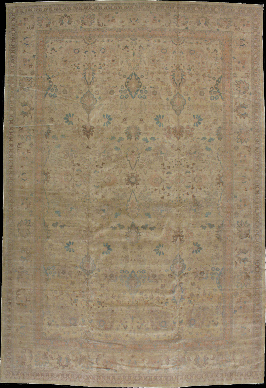 Vintage tabriz Carpet - # 40952