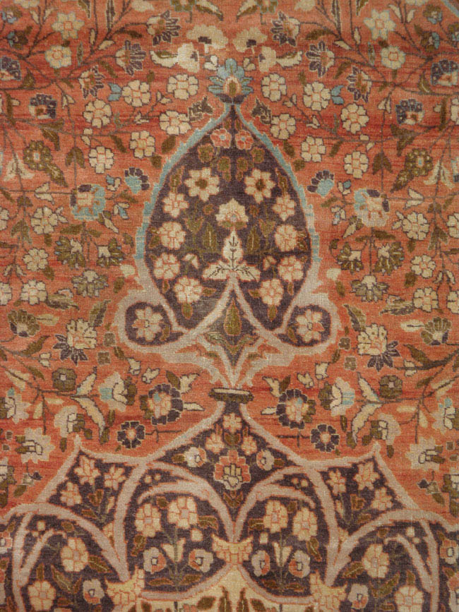 Antique tabriz Carpet - # 41527
