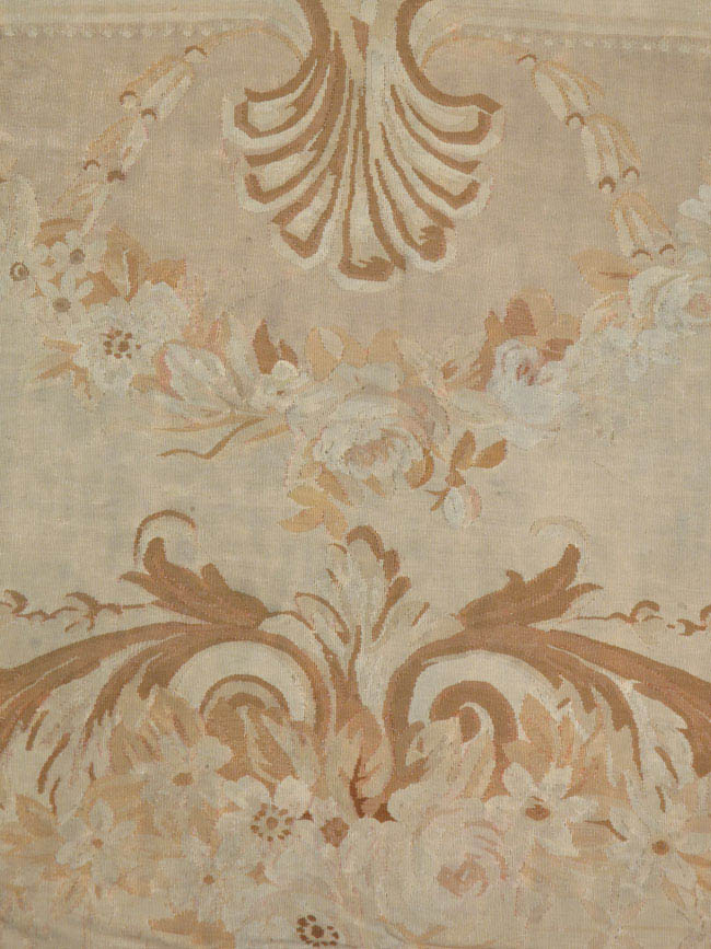 Antique aubusson Carpet - # 41552