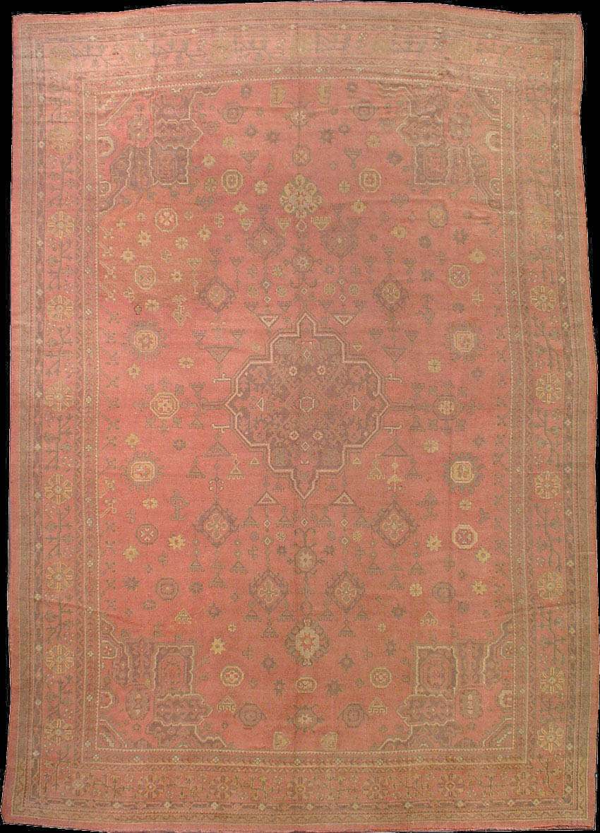 Vintage oushak Carpet - # 41815