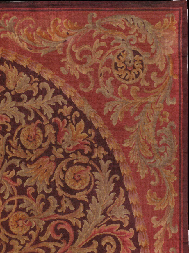 Antique savonnerie Carpet - # 41241