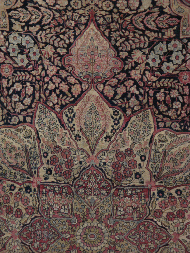 antique lavar kerman Carpet - # 40653