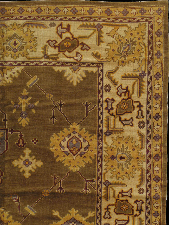 antique oushak Carpet - # 40270
