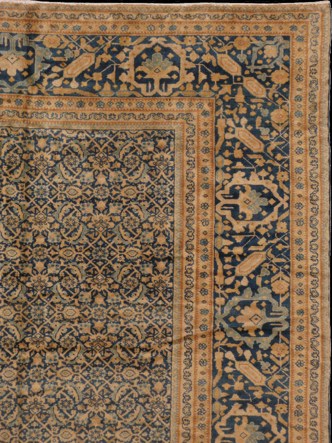 antique senneh tabriz Carpet - # 40039