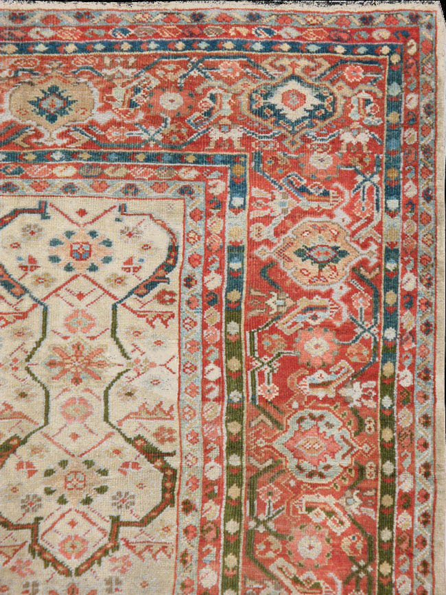 Antique sultan abad Carpet - # 40268