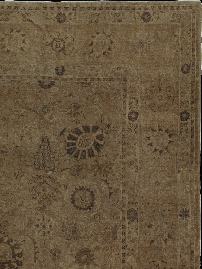 antique tabriz Carpet - # 40093