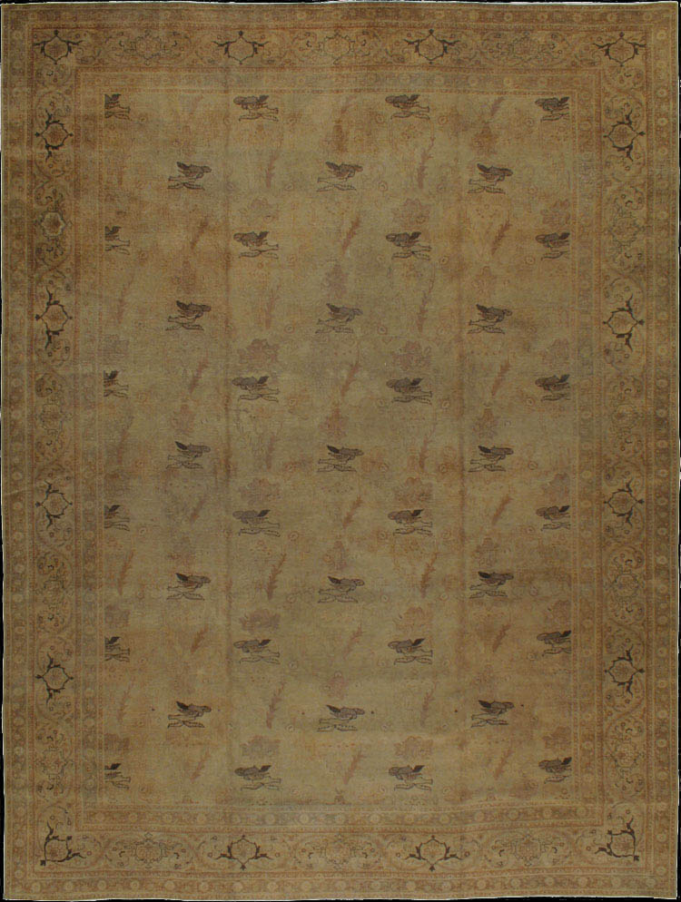 antique tabriz Carpet - # 40095