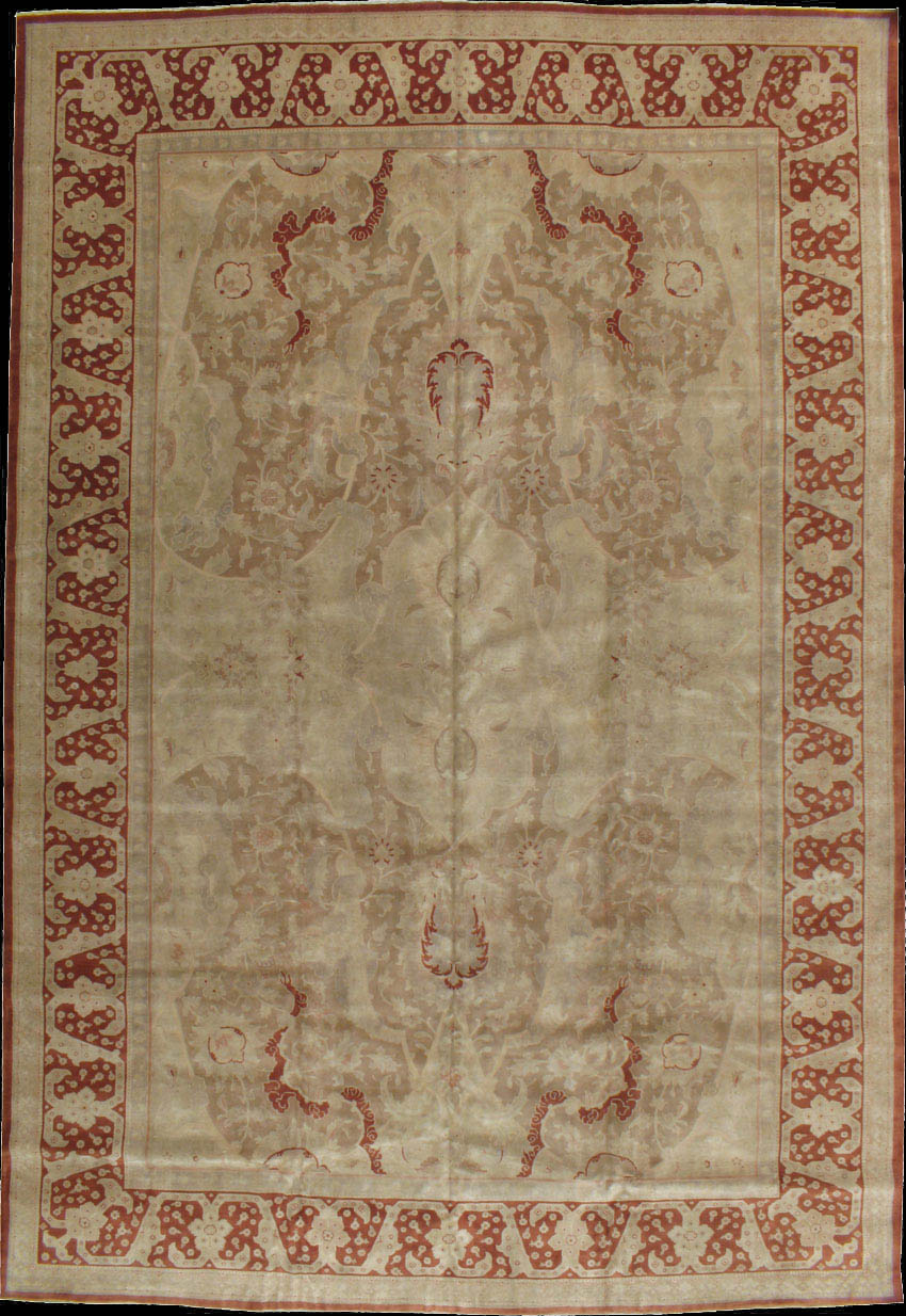 antique tabriz Carpet - # 40337