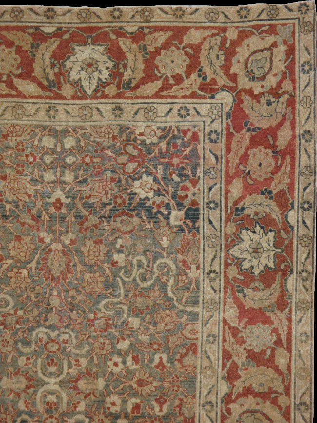 antique tabriz Carpet - # 40348