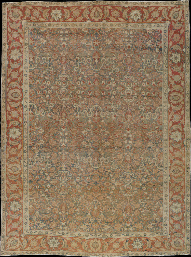 antique tabriz Carpet - # 40348