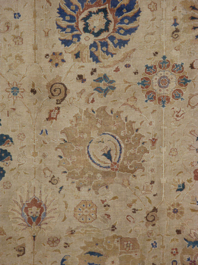 Vintage tabriz Carpet - # 40448