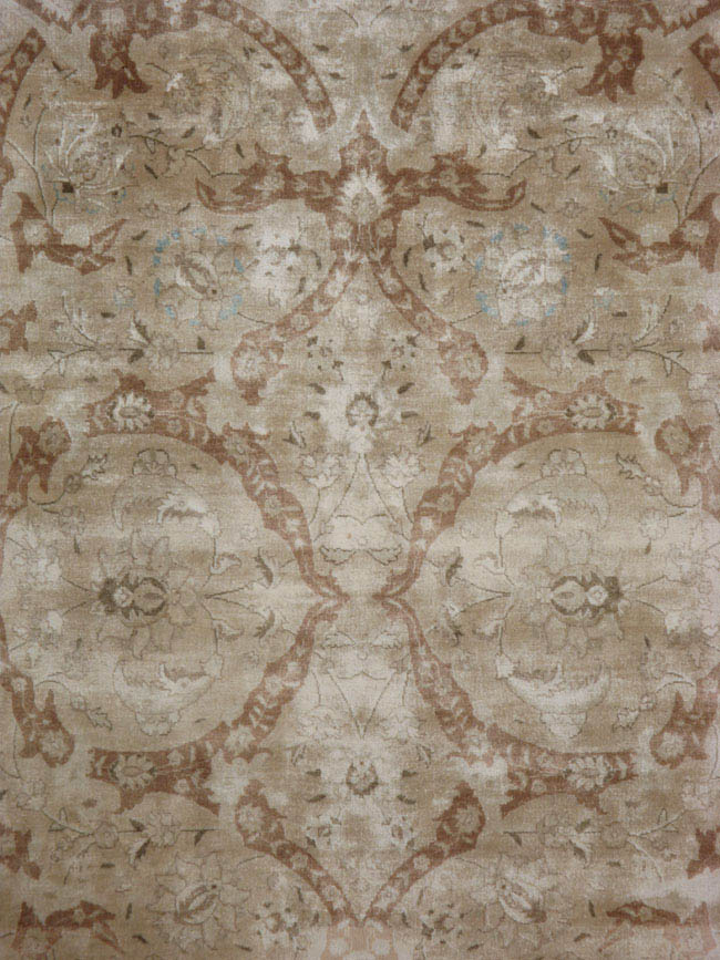 antique tabriz Carpet - # 40553