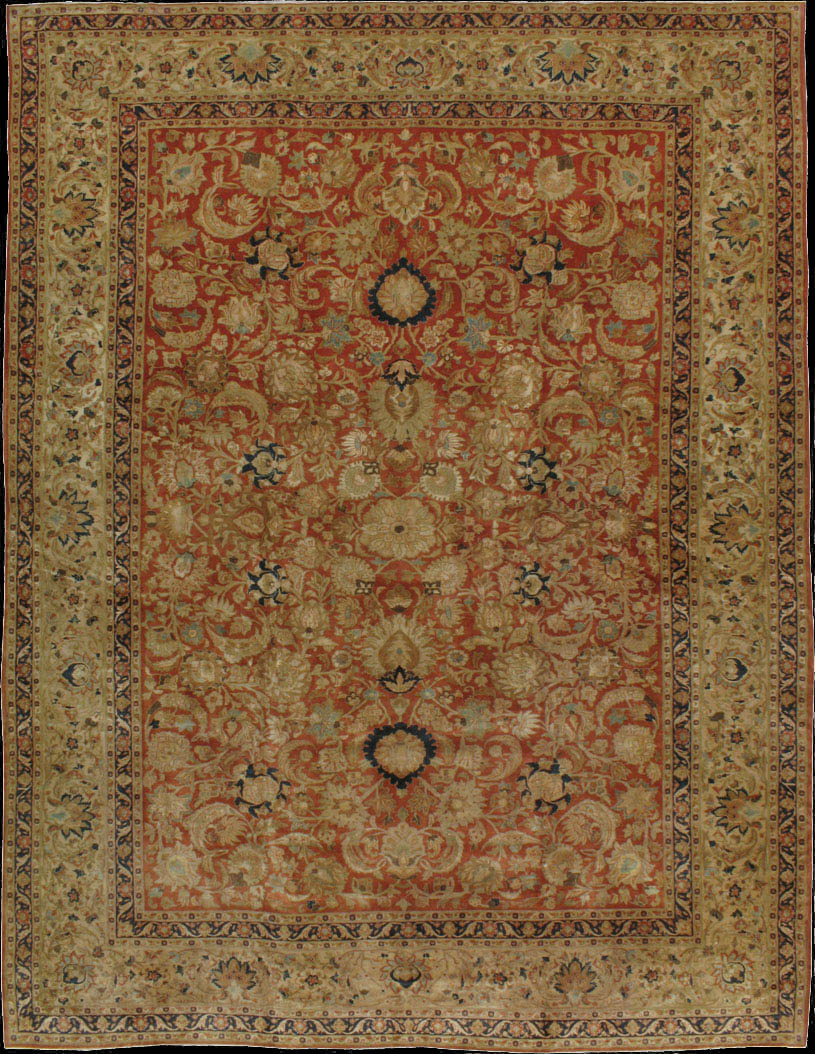 antique tabriz Carpet - # 40596