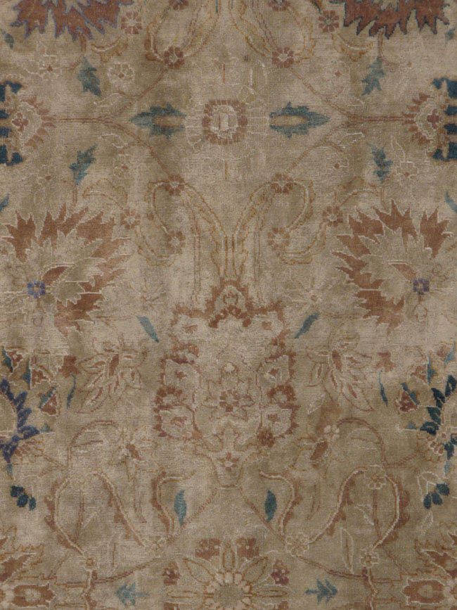 antique tabriz Carpet - # 40637