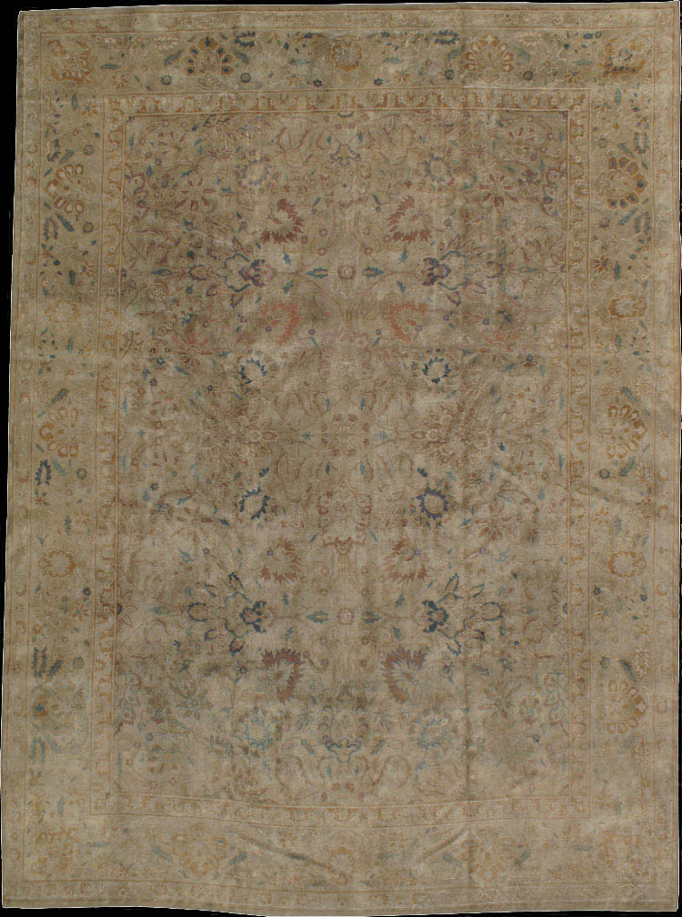 antique tabriz Carpet - # 40637
