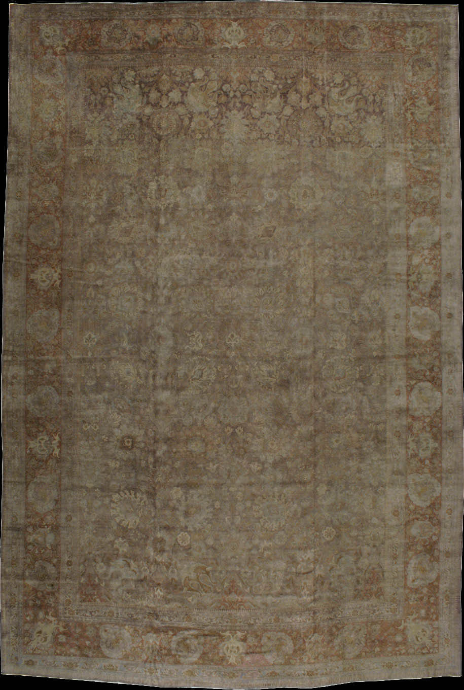 antique tabriz Carpet - # 40993