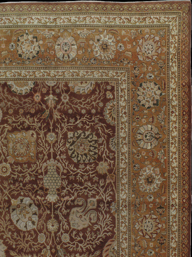 antique tabriz Carpet - # 41064