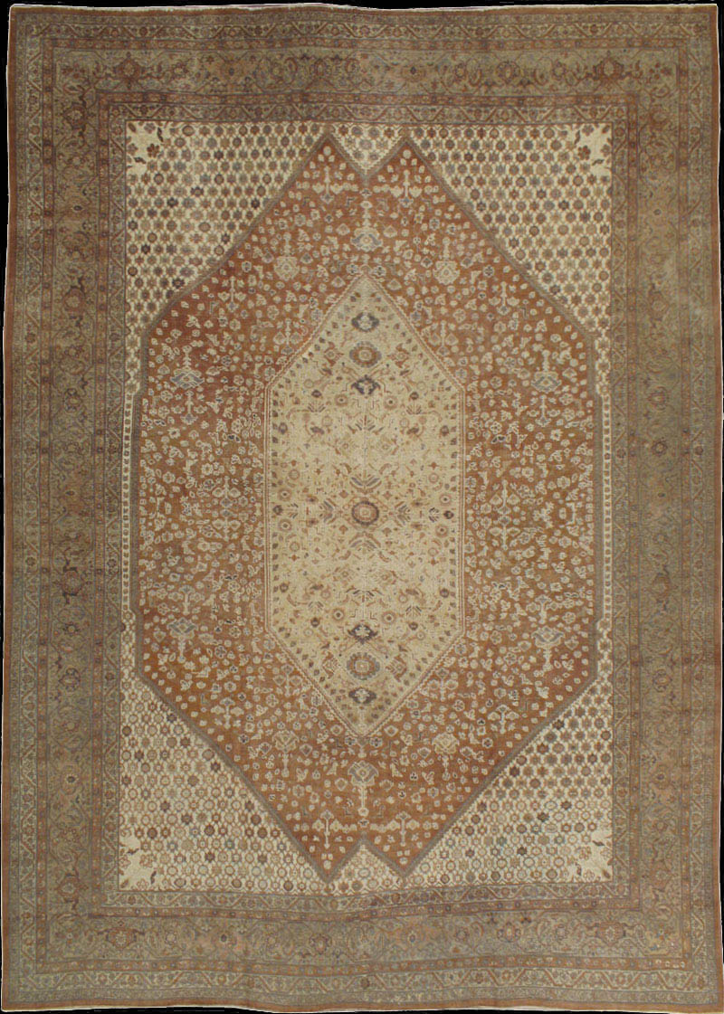 antique tabriz Carpet - # 42094