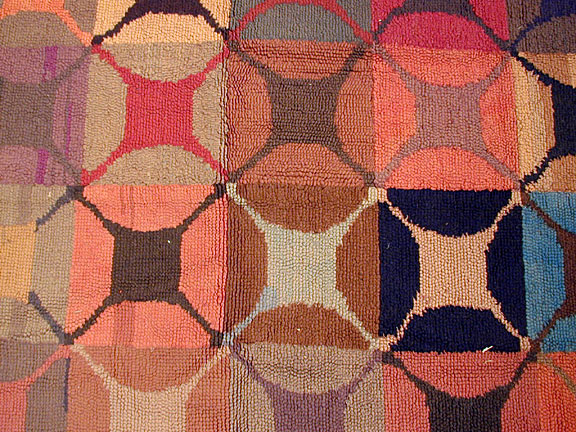 Modern hooked Carpet - # 2404