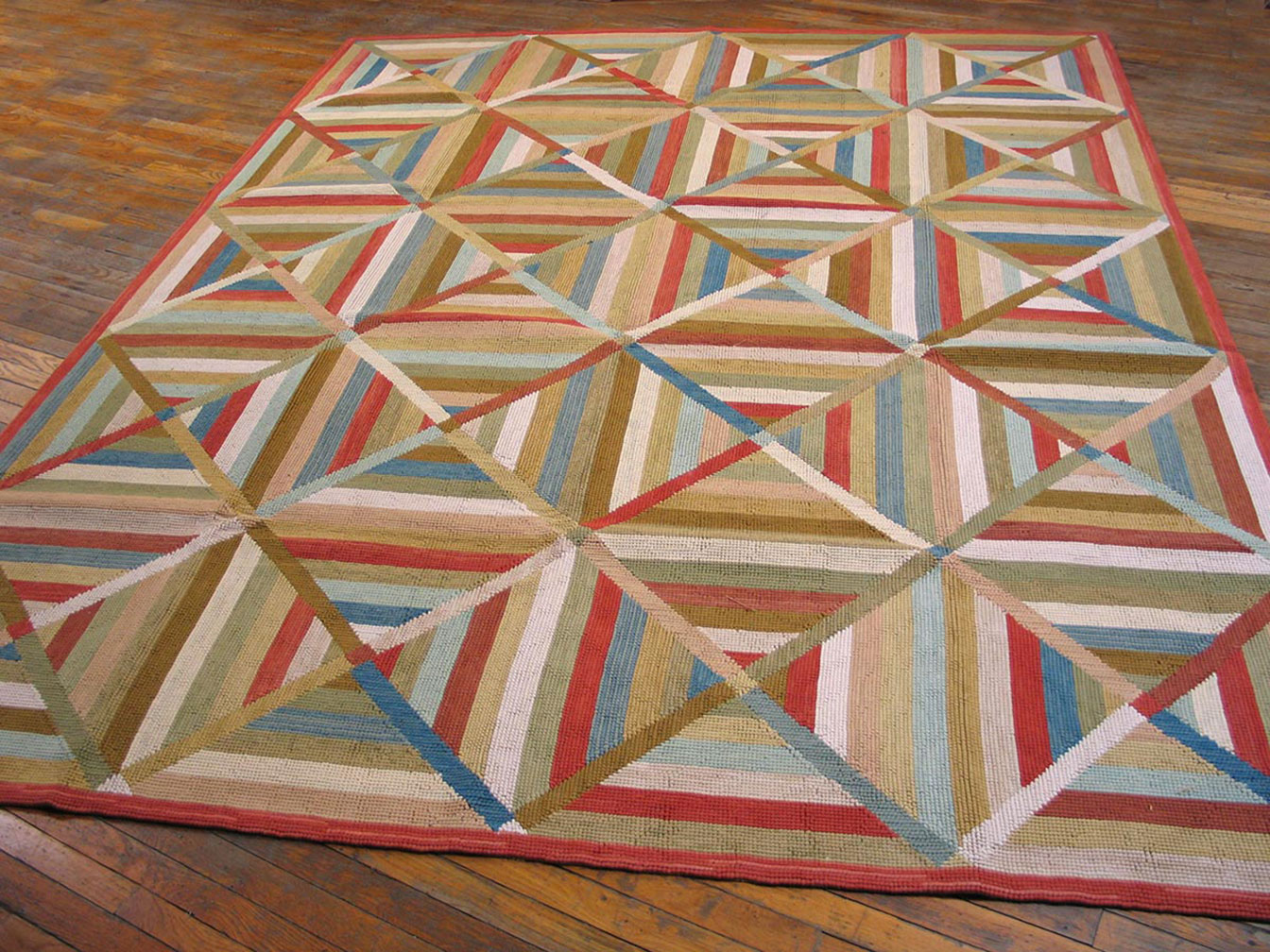 Modern hooked Carpet - # 54298