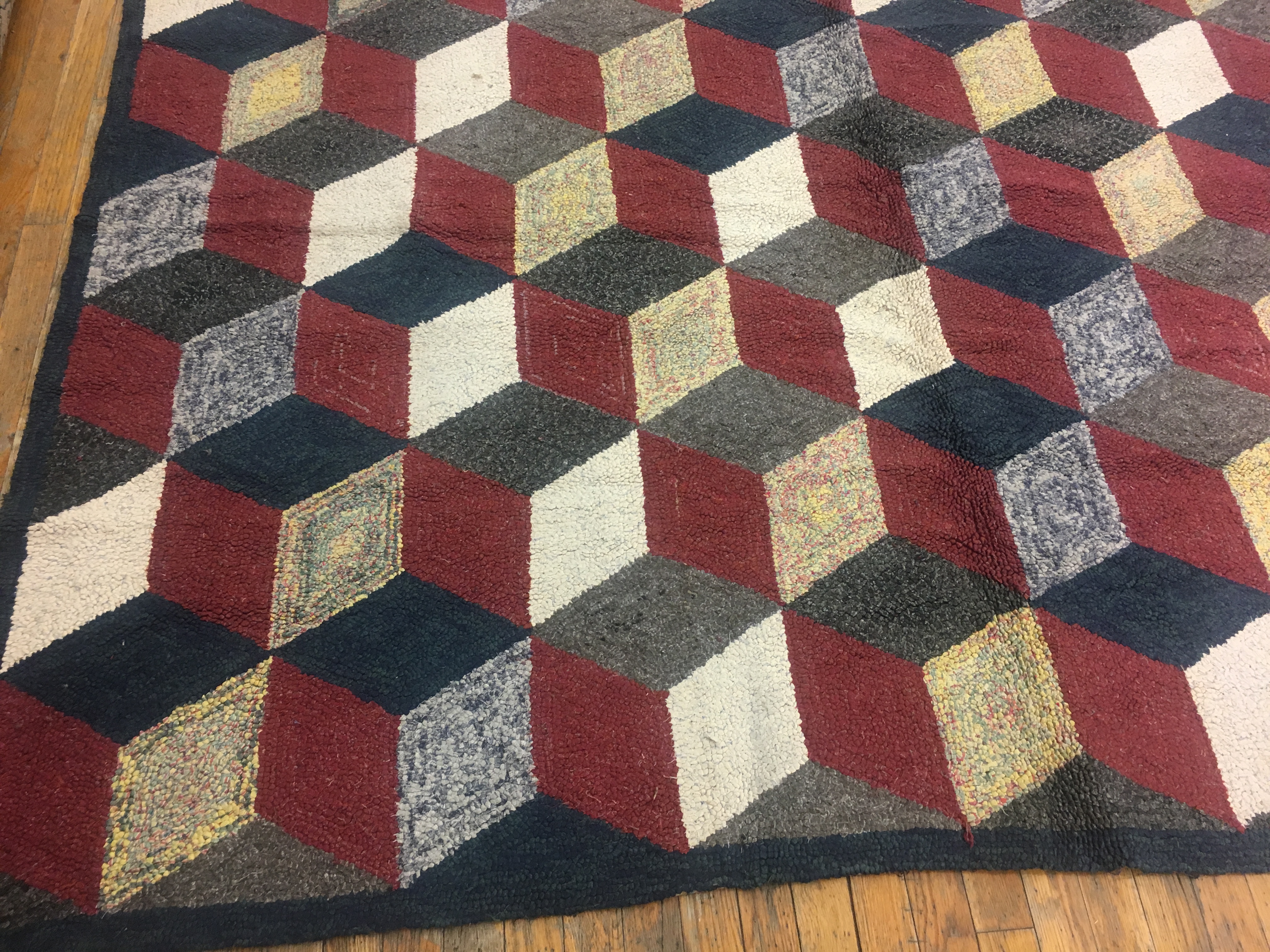 Modern hooked Carpet - # 54299