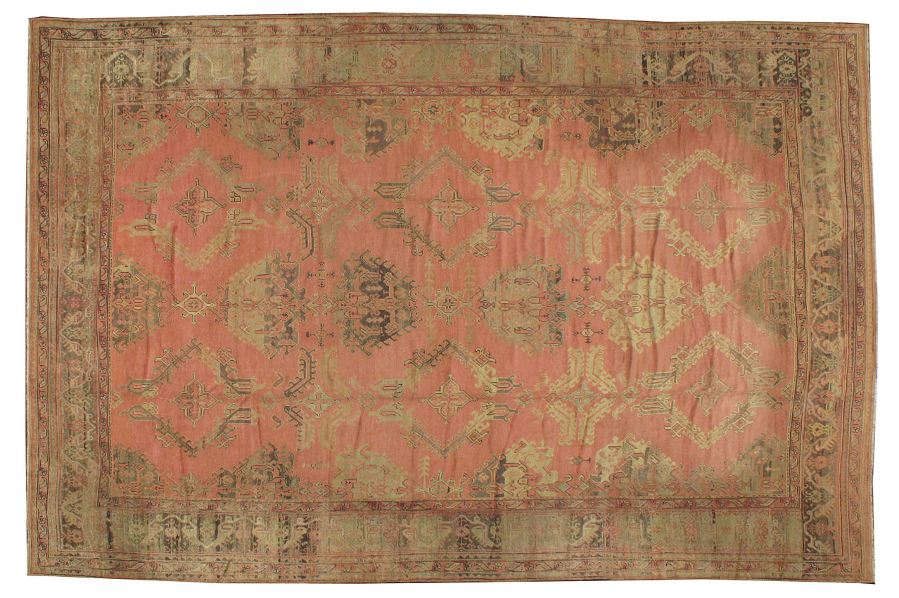 oushak Carpet - # 11297