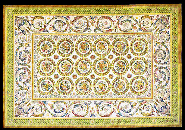 Modern savonnerie Carpet - # 3146