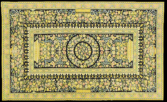 Modern savonnerie Carpet - # 3150