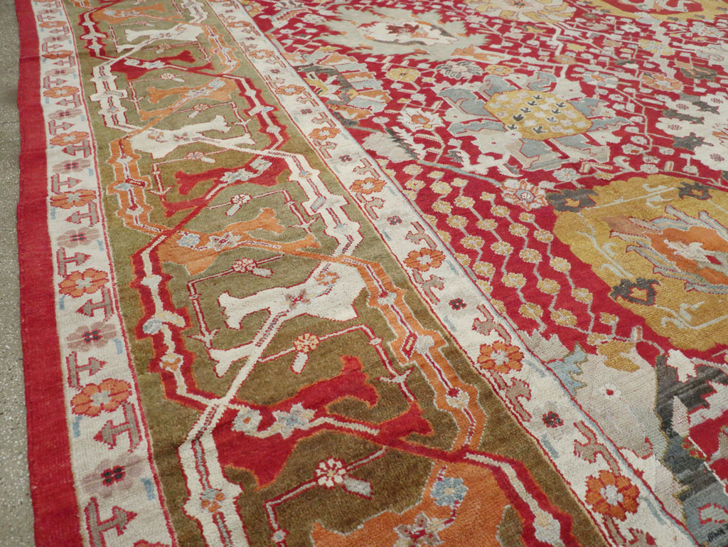 oushak Carpet - # 107156