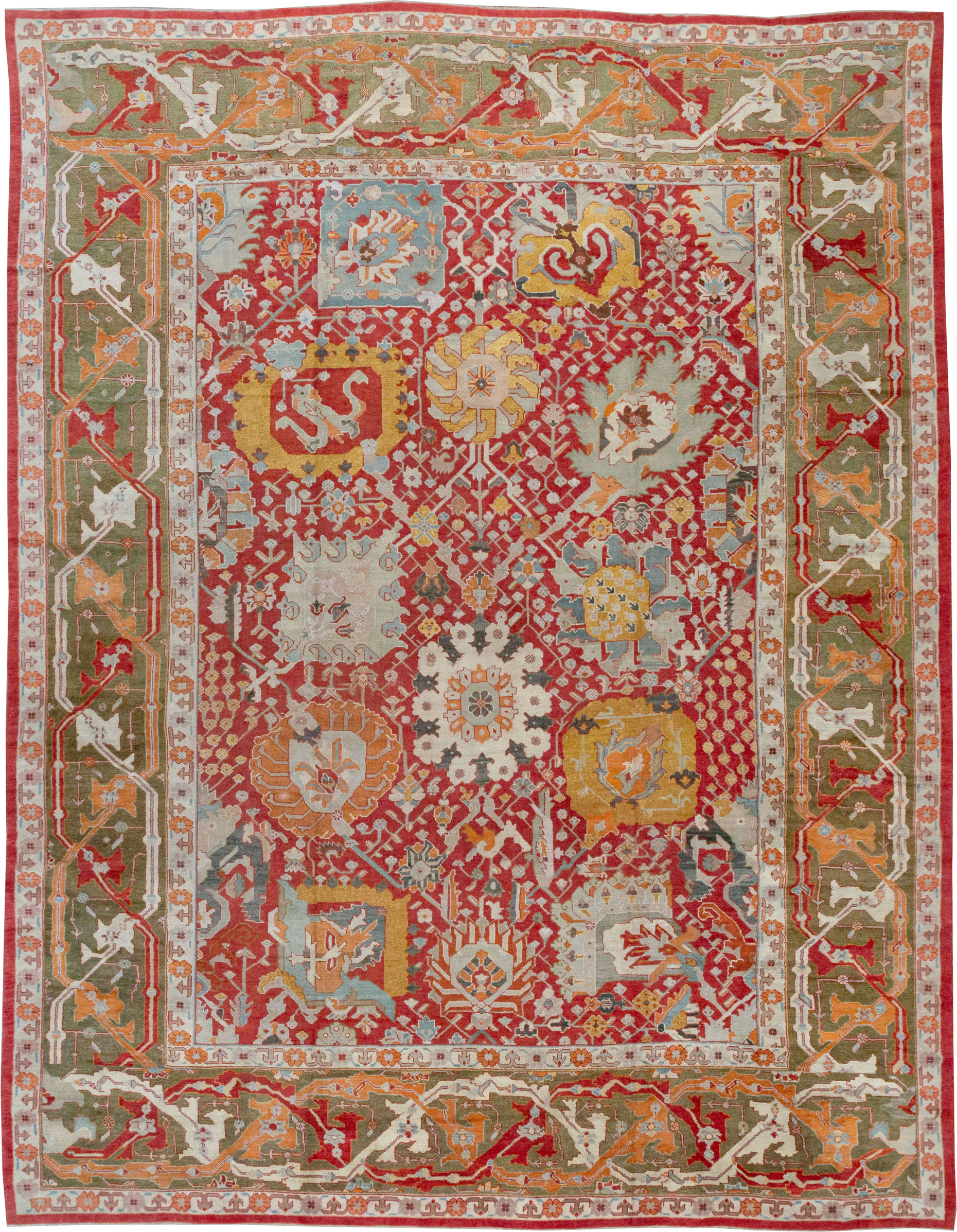 oushak Carpet - # 107156